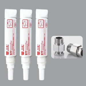 50ml Yellow Paste Thread Sealant for Inert Metal Surfaces 24 Hour Full Solidification Seals 10 000 psi 55C +150C Universal