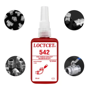 545 High-Lubricity Acrylate Thread Sealant 50 ml for Hydraulic and Pneumatic Fittings