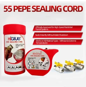 55 Thread Sealing Cord 160m NSF Certified for Instant Gas & Potable Water Pipe Connections