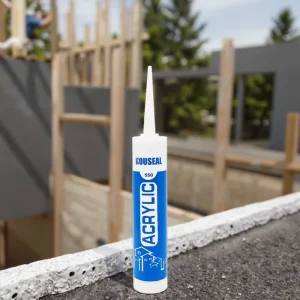 550 Acrylic Silicone White Paintable Water-Based Sealant 300ML for Construction