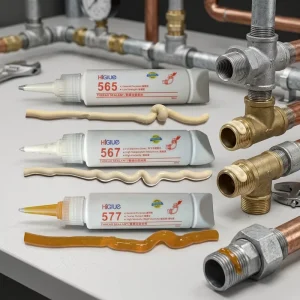 565 Adhesive 567 Paste 577 Metal Pipe Thread Sealant for Potable Water LPG Oil Gases Against Corrosion and Vibration