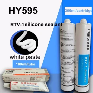 595 Weather Resistant Junction Box Sealant Solar Panel Silicone Sealant PV Photovoltaic Module Sealant for Junction Box