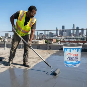 5kg 20kg Flexible Cementitious Moisture-Proof Nano Waterproof Roof Coating