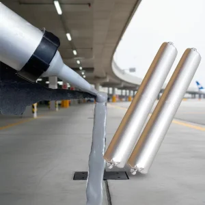 600ml Grey PU Concrete Joint Sealant Waterproof Self-Leveling for Airport Runways
