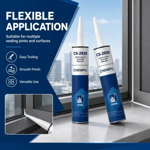 600ml Sanitary Silicone Sealant Waterproof Clear Silicone Caulk for Windows