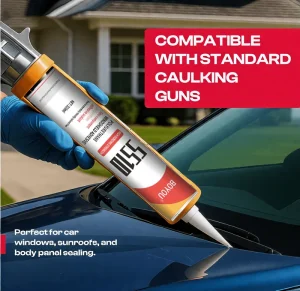 600ml Sausage Black Automotive Windshield Polyurethane Sealant Adhesive