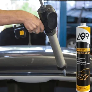 600ml Sausage Shaped Black Polyurethane Automotive Glass Sealant Fast Curing Automotive Windshield Sealant