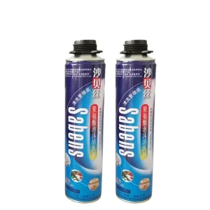 600ml Transparent Acetone-Based PU Foam Removing Spray Adhesive Cleaner for Wet Polyurethane Foam