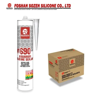 690 Aquarium Silicone Sealant, High Tensile Strength
