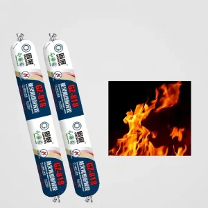 818 Fire Rated Flame Retardant Neutral Silicone Sealant Weatherproof Construction Adhesive