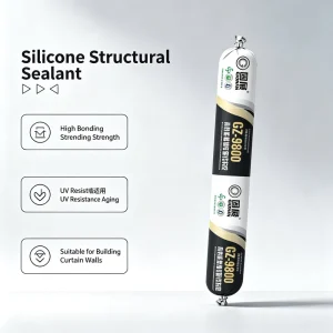 9800 Structural Silicone Sealant for Curtain Wall Neutral Cure High Strength Weather Resistant
