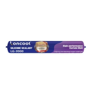 9900 Construction Silicone Sealant High Strength Structural Bonding 600ml for Curtain Wall Glass Frame Facade