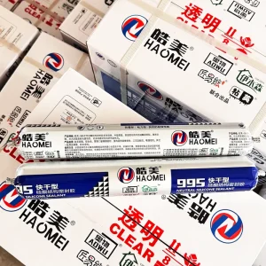 995 One Component Quick drying Reliable Waterproof Silicone Sealant for Construction Outdoor Fenestration Packing
