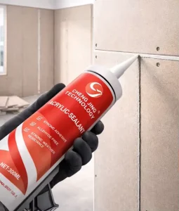 A100 Polyurethane Acrylic Adhesion Sealant for Indoor Decoration and Construction, Waterproof Caulking Glue