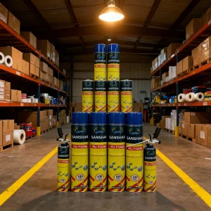 A51 750ml Single-Component Polyurethane PU Foam Glue Expanding Sealant for Construction and Aerated Block Wall Adhesive