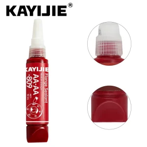 AA-809 Elastic Anaerobic Flange Sealant Medium Intensity High Temperature Resistant Glue for Rigid Metal Motor Housing