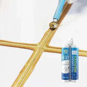 AB Resin Hardener Epoxy Tile Grout Waterproof Ceramic Gap Filler Glitter Grout
