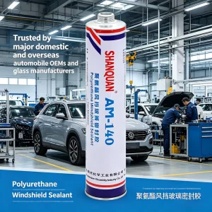 AM 140 Automotive PU Sealant for SAIC GM Ford and Honda OEM Windshield Assembly Lines