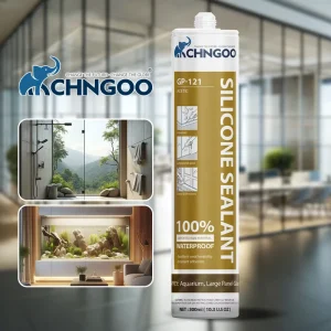 Acetic 100% Silicone Sealant, 300ml, White, for Large Glass Panels and Aquariums
