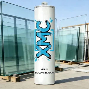 Acetic Acid Crystal Clear One Component Silicone Sealant 280ml 300ml Bathroom Kitchen Glass Installation Fast Curing