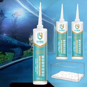 Acetic Acid Cure Aquarium Silicone Sealant Transparent Waterproof