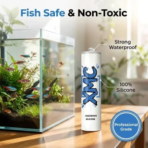 Acetic Clear Weatherproof Silicone Sealant for Aquariums and Fish Tanks