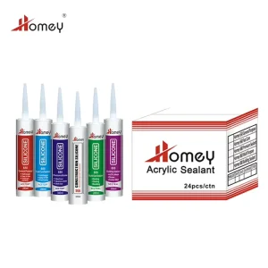 Acetic Neutral Structural GP Clear Silicone Sealant for Construction Concrete Roof Waterproofing