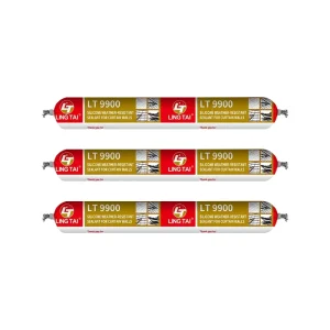 Acetic Silicone Sealant Acidic Silicone Primeless Adhesion for Large Glass Curtain Walls Aluminum Plastic Panel Curtain Walls