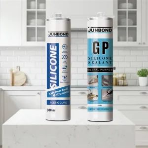 Acetic Silicone Sealant Durable Acid-Cure Adhesive Waterproof Exterior Window Perimeter Building Packing