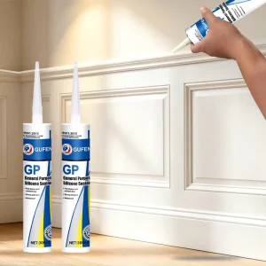 Acetic Silicone Sealant GP General Purpose Neutral Adhesive for Construction Windows Bathroom Kitchen 300ml OEM