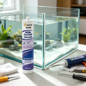 Acetic Silicone Sealant Manufacturer Vinegar Cure Waterproof Glass Sealant for Aquariums