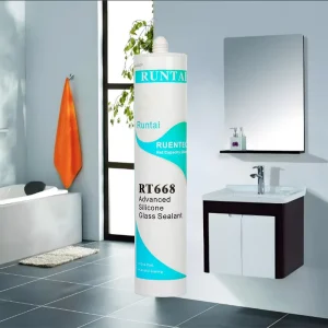 Acetic Silicone Sealant Waterproof Mildew-Proof Moisture-Resistant for Construction and Bathroom