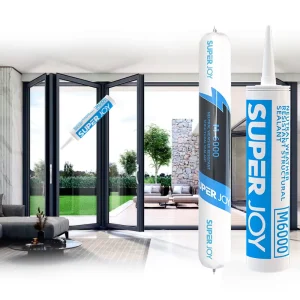 Acetic Silicone Sealant for Glass and Crack Repair, High-Tack