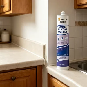 Acid Cure Sealant for Glass for Weatherproof Construction Projects Acetic Silicone Sealant