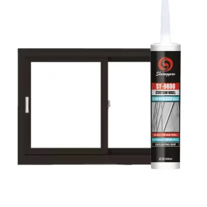 Acid-Free Transparent Silicone Sealant for Construction, Woodworking, and Curtain Walls