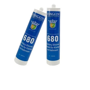 Acid Glass Glue Quick drying Silicone Weather resistant Glue Kitchen and Bathroom Door and Window Sealant