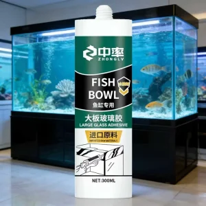 Acid Sealant Waterproof Glue High Quality Adhesion Large Plate Glass Aquarium Acetic Silicone Sealant Adhesive Chemicals