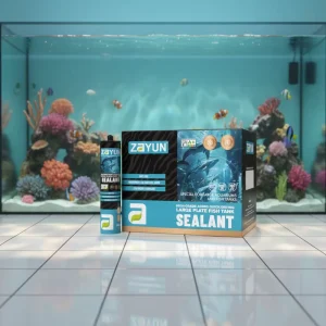Acid Silicone Clear Sealant for Construction and Packing, Weather Resistant Joint Caulking