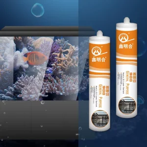 Acid Silicone Sealant Waterproof Adhesive for Fish Tanks Aquariums and Swimming Pools