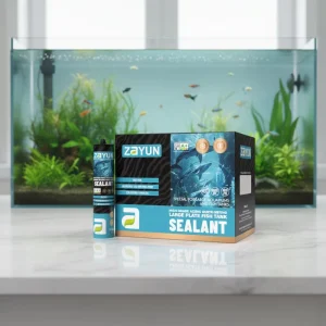 Acidic Neutral Clear Weatherproof Quick Dry One Component Silicone Sealant for Construction Glass Fish Tank Special Adhesive