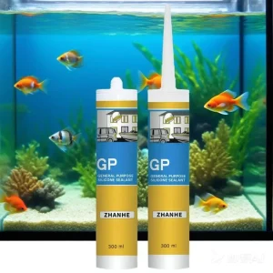 Acidic Quick-Drying Transparent Glass Glue Adhesive for Fish Tanks and Aquariums