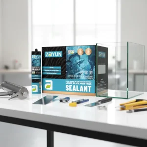 Acidic Silicone Sealant Glass Special Adhesive Weatherproof for Exterior Vivarium Construction