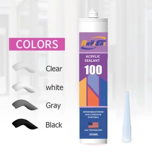 Acrylic Adhesive Paste Sealant 300ml Paintable White Water-Based