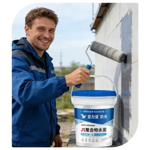Acrylic Clear Sealant and Crack Filler, Waterproof, Sun-Resistant, Scratch- and Abrasion-Resistant for Exterior Walls