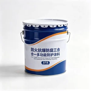 Acrylic Fireproof Anticorrosion Protective Coating for Buildings, 2-Hour Fire Rating