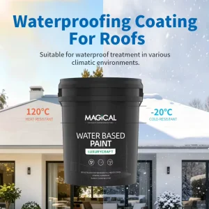 Acrylic Floor Paint Waterproof Rubber Coating Roof Sealant