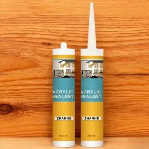 Acrylic Latex Sealant for Metal, Wood, and Concrete, Weatherproof and High Bonding, for Interior Construction and Woodworking