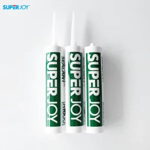 Acrylic Neutral Cure Silicone Sealant for Metal Weather Resistant Waterproof Transportation Use