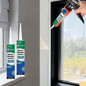 Acrylic Neutral One-Component Adhesive Sealant for Construction Waterproofing Walls Skirting Lines Gypsum Board and Ceiling