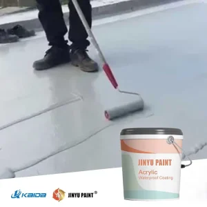 Acrylic Resin Elastomeric Waterproof Roof Coating for Cement Walls and Roofs